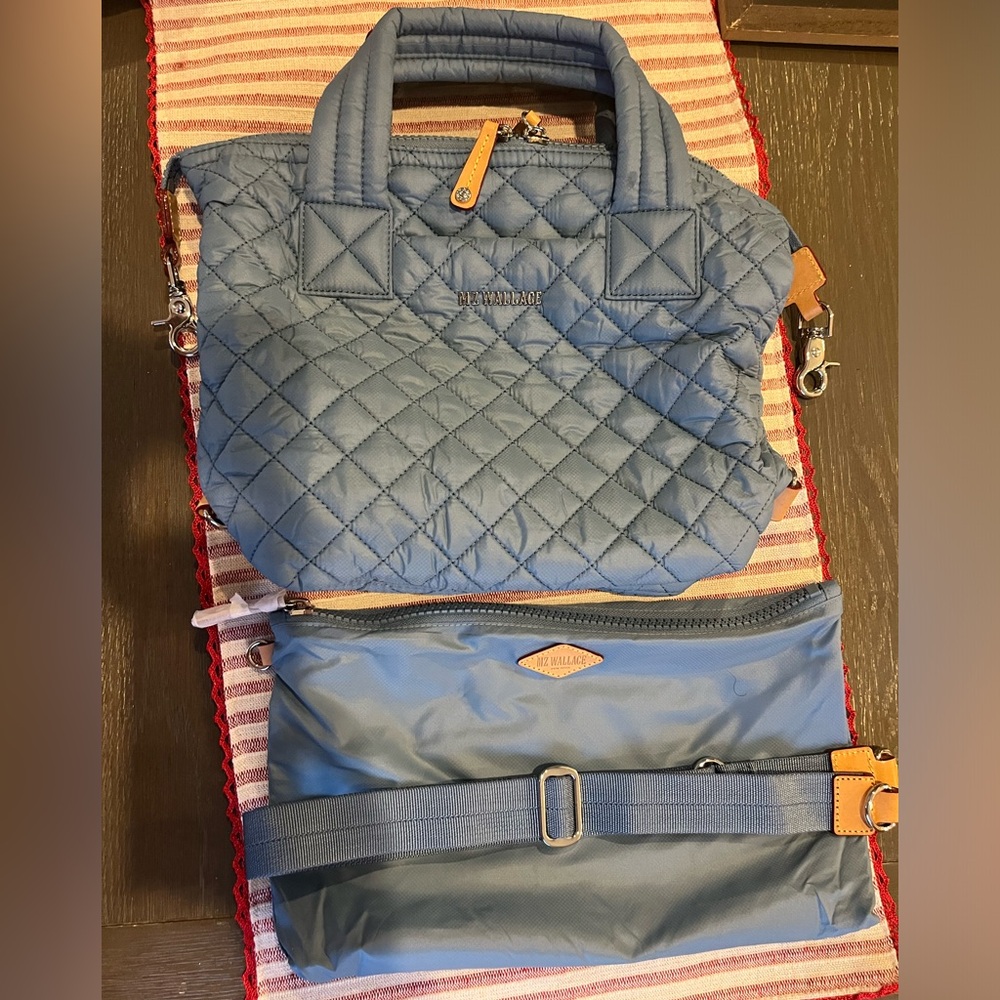 MZ Wallace Denim Small Sutton Deluxe